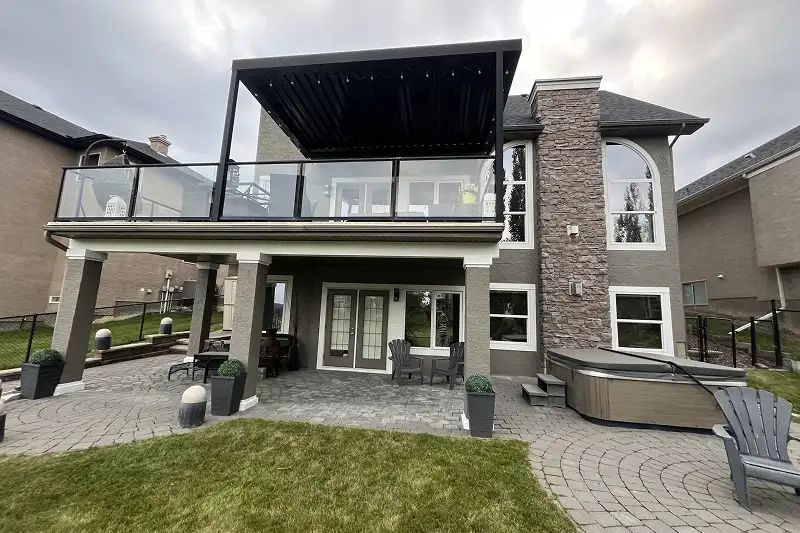 Residential exterior repainting in Discovery Ridge, Calgary, improving home protection and overall visual appeal