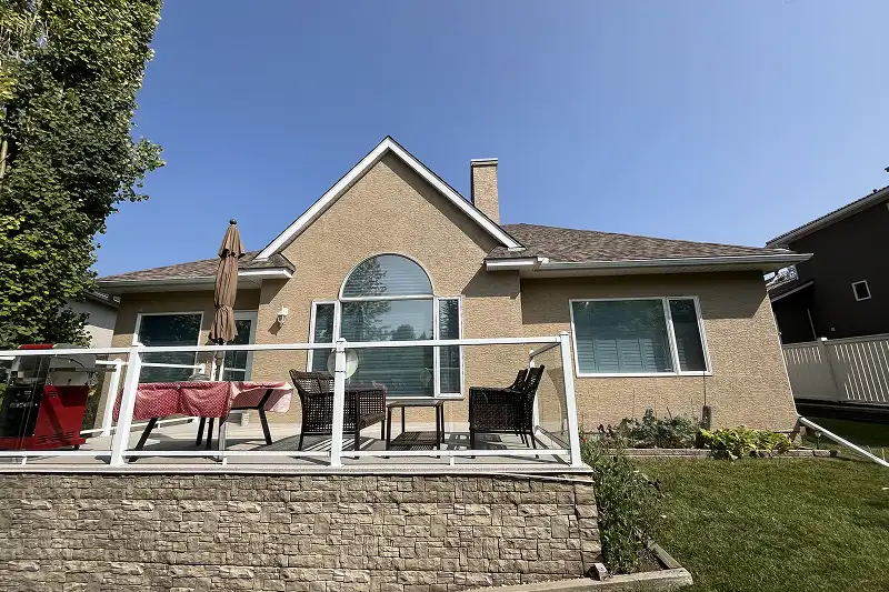 Exterior home transformation through professional painting services in Patterson, Calgary, improving beauty and protection