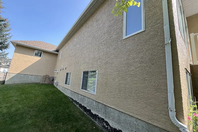 Residential exterior repainting completed in Patterson, Calgary, enhancing home value and overall visual appeal