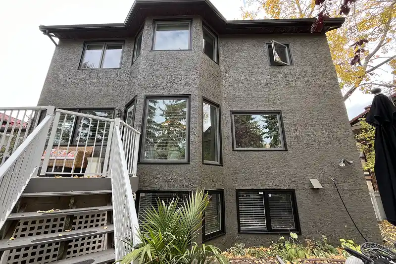 Residential exterior repainting in Coach Hill, Calgary, improving home protection, beauty, and long-term value